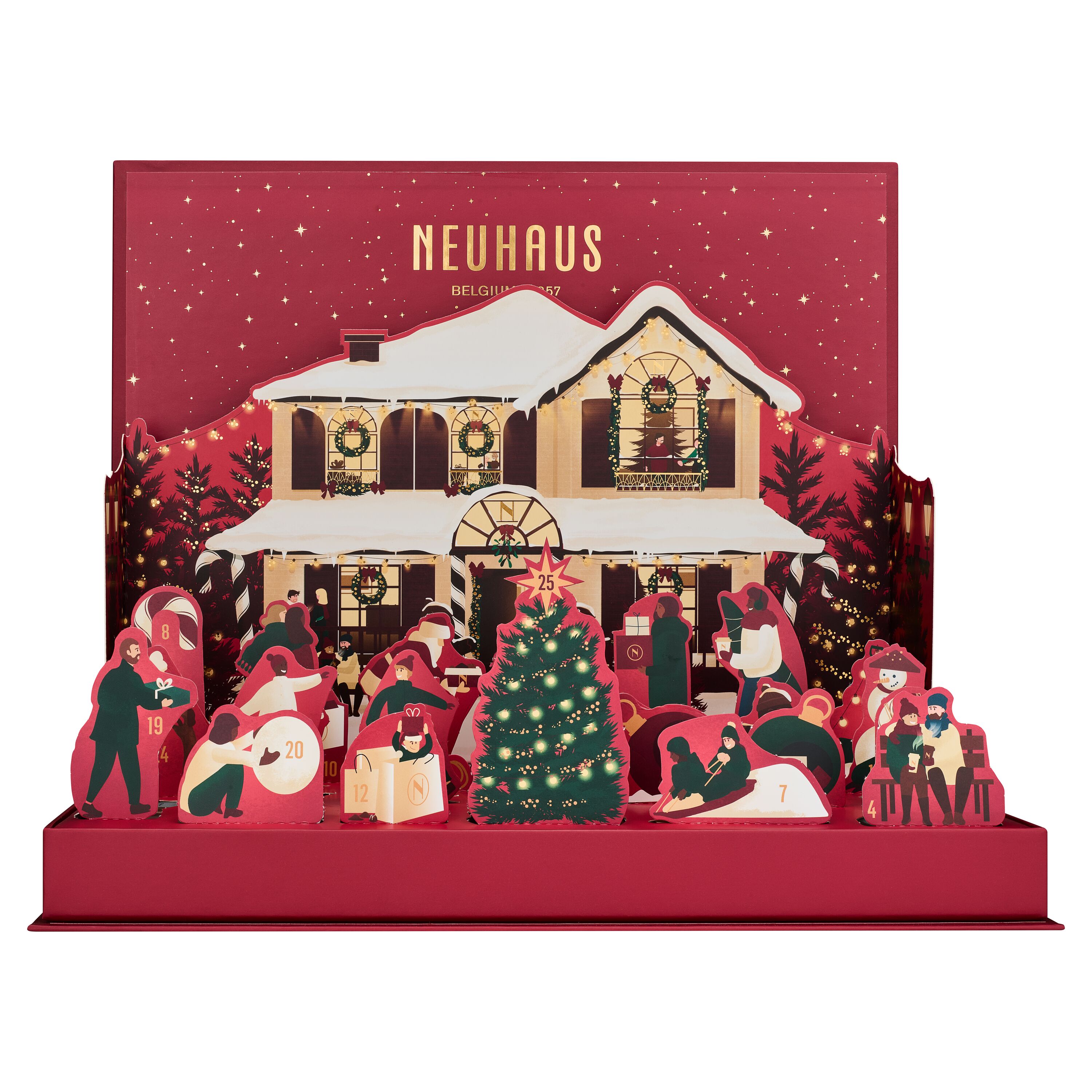 Popup Adventskalender 2024 Neuhaus Chocolates